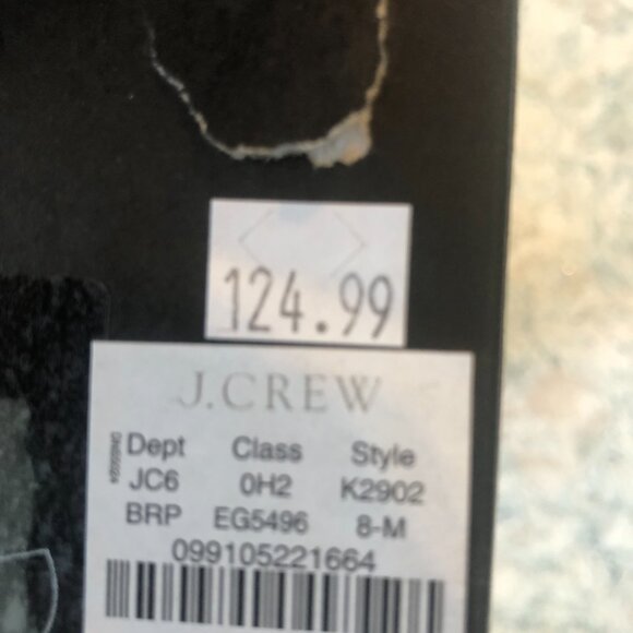 J Crew Women's Tartan and crystal ballet flat size 8 - Picture 6 of 6